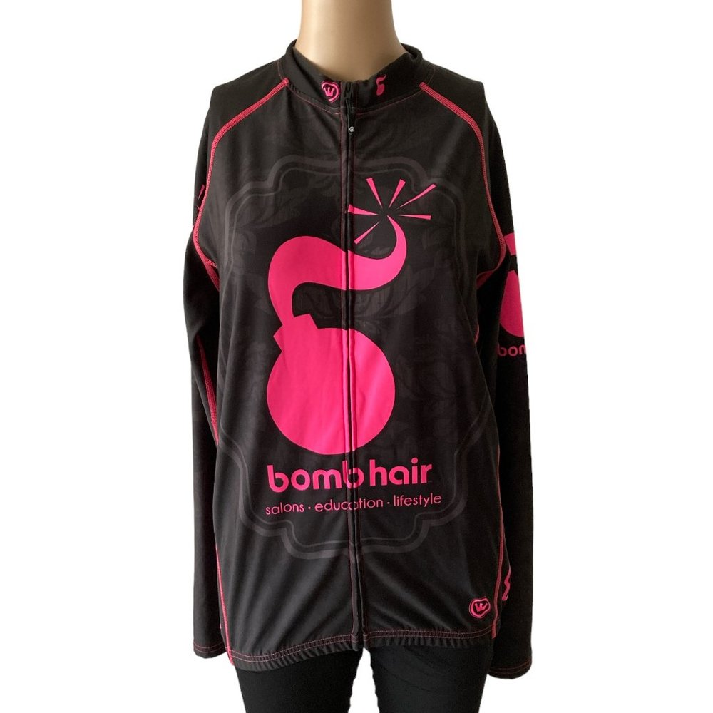 Canari Cycling The Bomb Hair Sponsor Size L Jersey